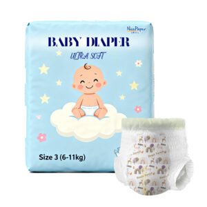 High Quality Baby Diapers with Custom Logo
